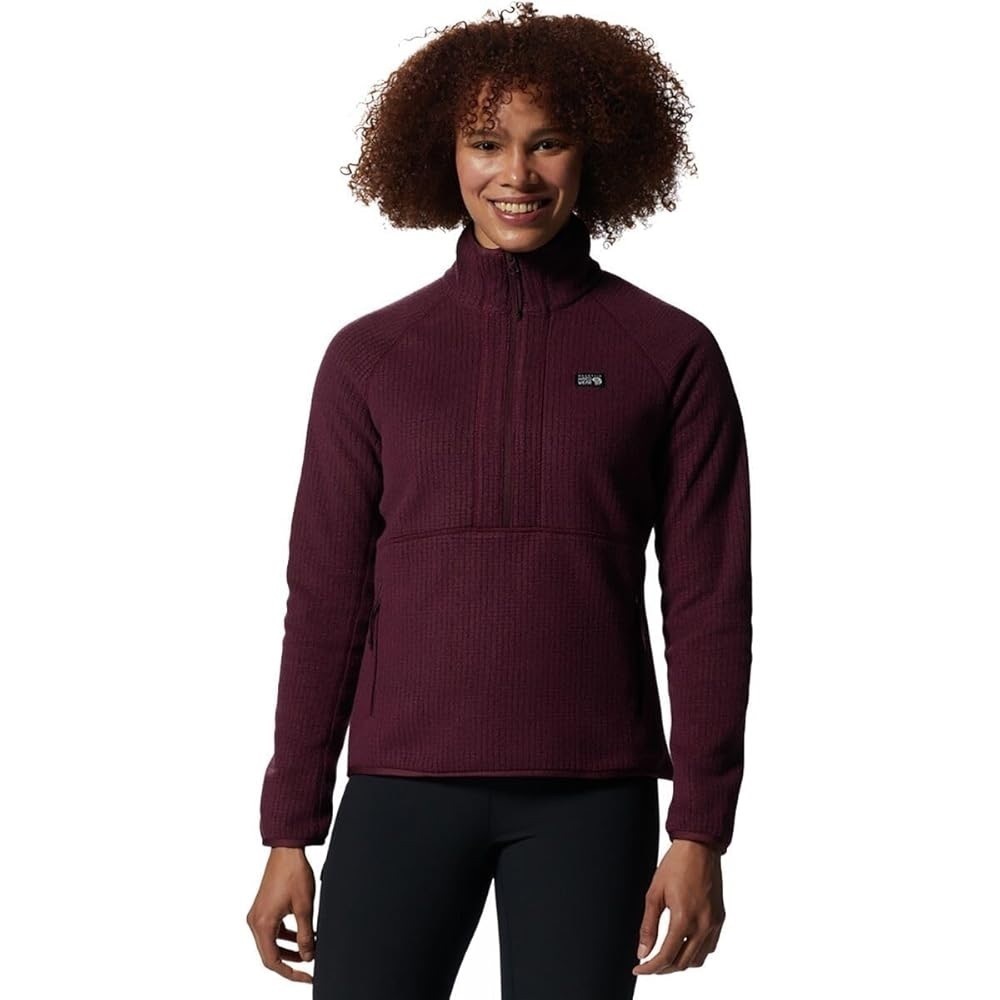 Mountain Hardwear Explore fleece half zip pullover sz xs